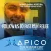 Fast pain relief: Follow us on Facebook